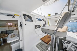 helm, Knysna 480, catamaran for sale