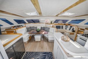 salon, Knysna 480, catamaran for sale