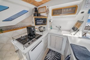 interior, Knysna 480, catamaran for sale
