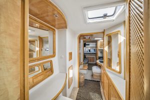 interior, Knysna 480, catamaran for sale