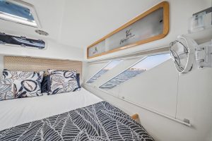 bed, Knysna 480, catamaran for sale