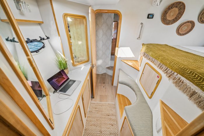interior, Knysna 480, catamaran for sale
