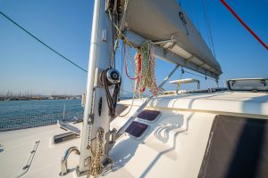 deck, Knysna 480, catamaran for sale