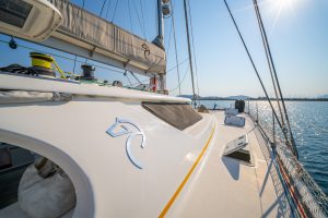 deck, Knysna 480, catamaran for sale