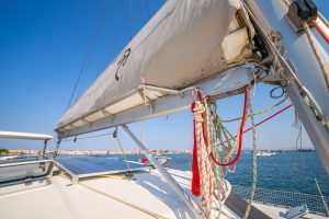 deck, Knysna 480, catamaran for sale