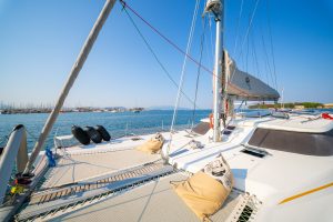 deck, Knysna 480, catamaran for sale