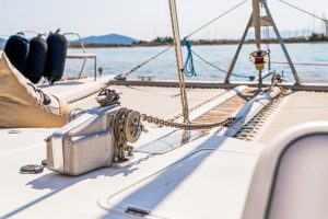 deck, Knysna 480, catamaran for sale