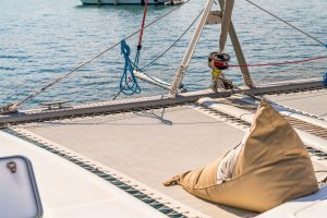 deck, Knysna 480, catamaran for sale