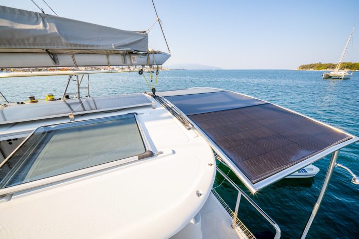 deck, Knysna 480, catamaran for sale