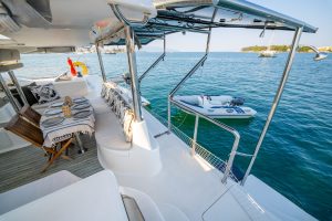 cockpit, Knysna 480, catamaran for sale