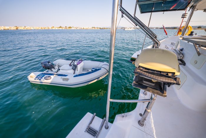 deck, Knysna 480, catamaran for sale