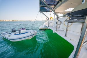 deck, Knysna 480, catamaran for sale