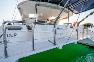 deck, Knysna 480, catamaran for sale