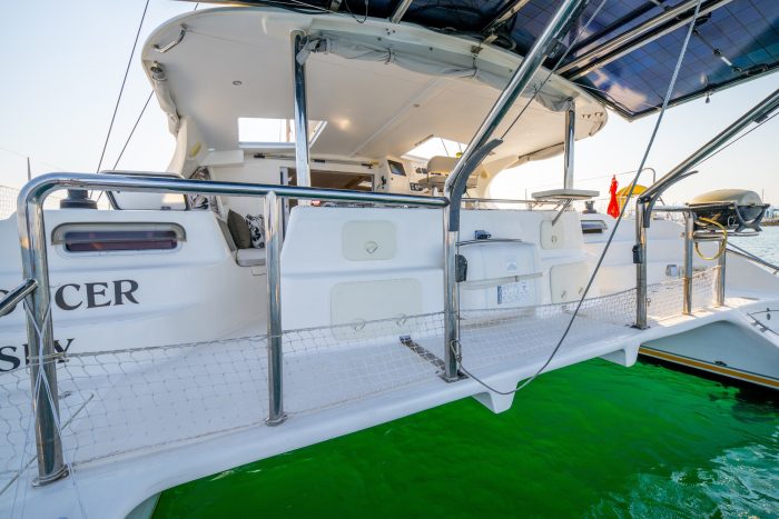 deck, Knysna 480, catamaran for sale