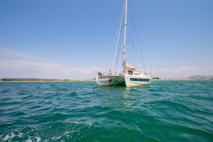 underway, Knysna 480, catamaran for sale