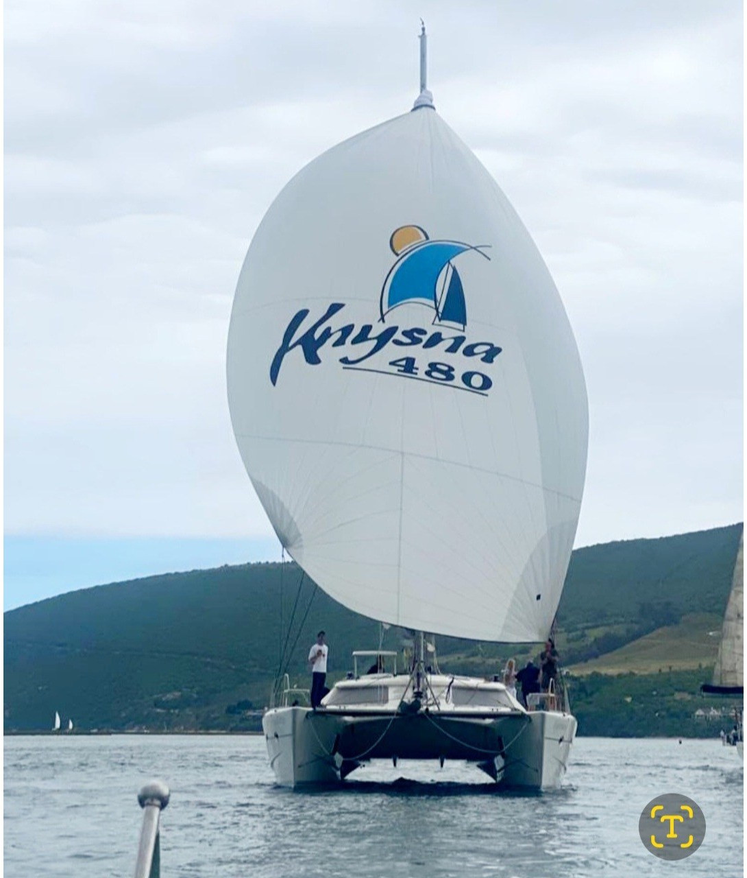 exterior, Knysna 480, catamaran for sale
