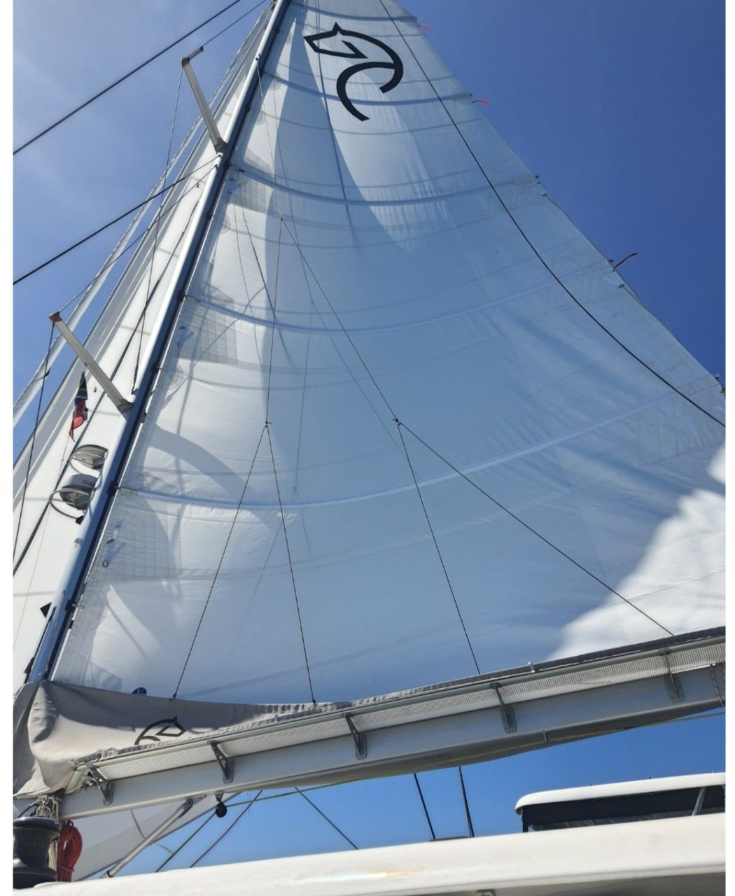 deck, Knysna 480, catamaran for sale