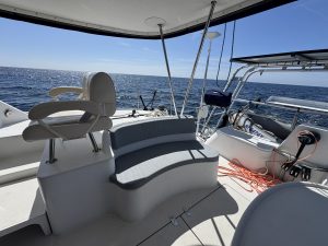 cockpit, PDQ 42 Antares, catamaran for sale