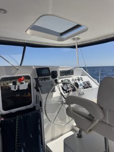 helm, PDQ 42 Antares, catamaran for sale