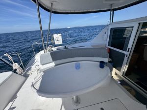 cockpit, PDQ 42 Antares, catamaran for sale