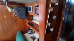 interior, Caliber 40, sailboat for sale