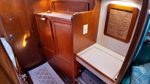 interior, Caliber 40, sailboat for sale