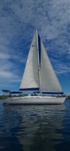 underway, Bavaria 50 Cruiser, sailboat for sale