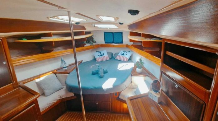 bed, Bavaria 50 Cruiser, sailboat for sale