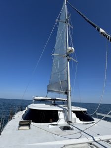 underway, PDQ 42 Antares, catamaran for sale