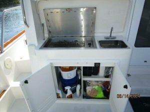 interior, Sabre, trawler for sale