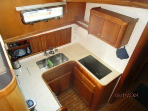 interior, Sabre, trawler for sale