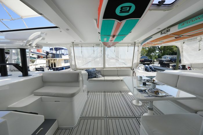 cockpit, Balance 482, catamaran for sale
