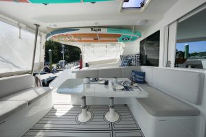 cockpit, Balance 482, catamaran for sale
