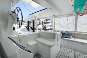 cockpit, Balance 482, catamaran for sale