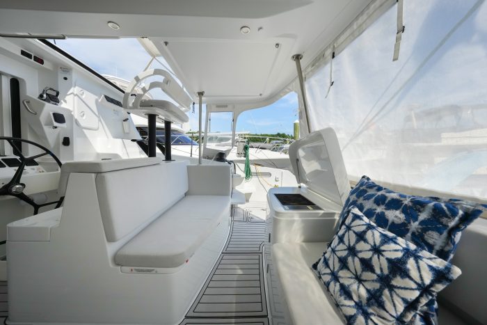 cockpit, Balance 482, catamaran for sale