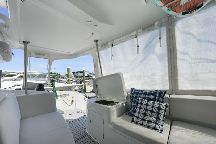 cockpit, Balance 482, catamaran for sale