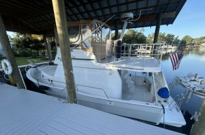 exterior, Mainship 390, trawler for sale