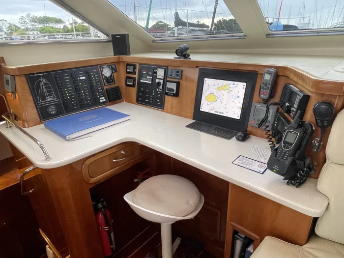 navigation station, St Francis 50, catamaran for sale
