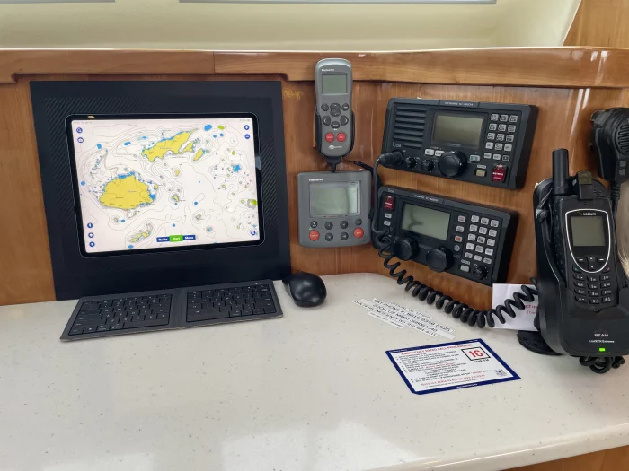 navigation station, St Francis 50, catamaran for sale