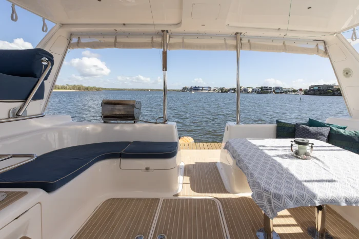 cockpit, St Francis 50, catamaran for sale