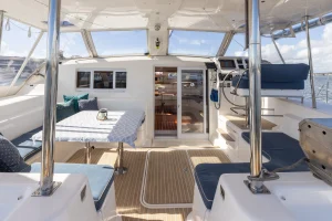 cockpit, St Francis 50, catamaran for sale