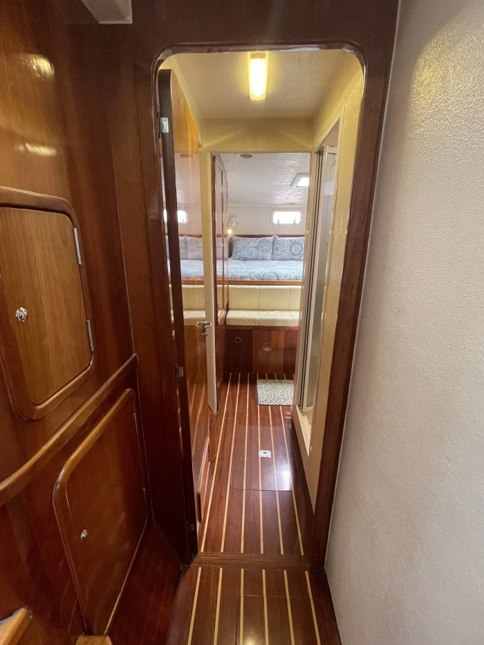 bed, St Francis 50, catamaran for sale