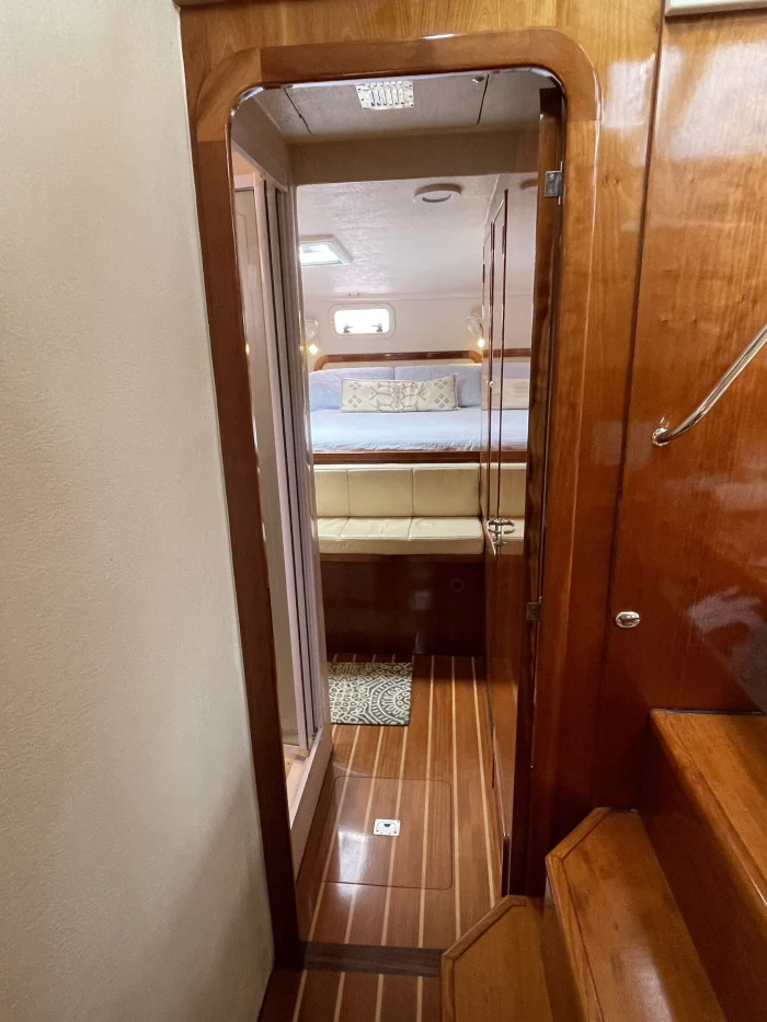 bed, St Francis 50, catamaran for sale