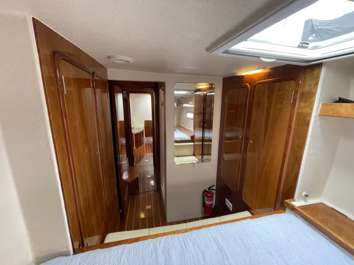 bed, St Francis 50, catamaran for sale