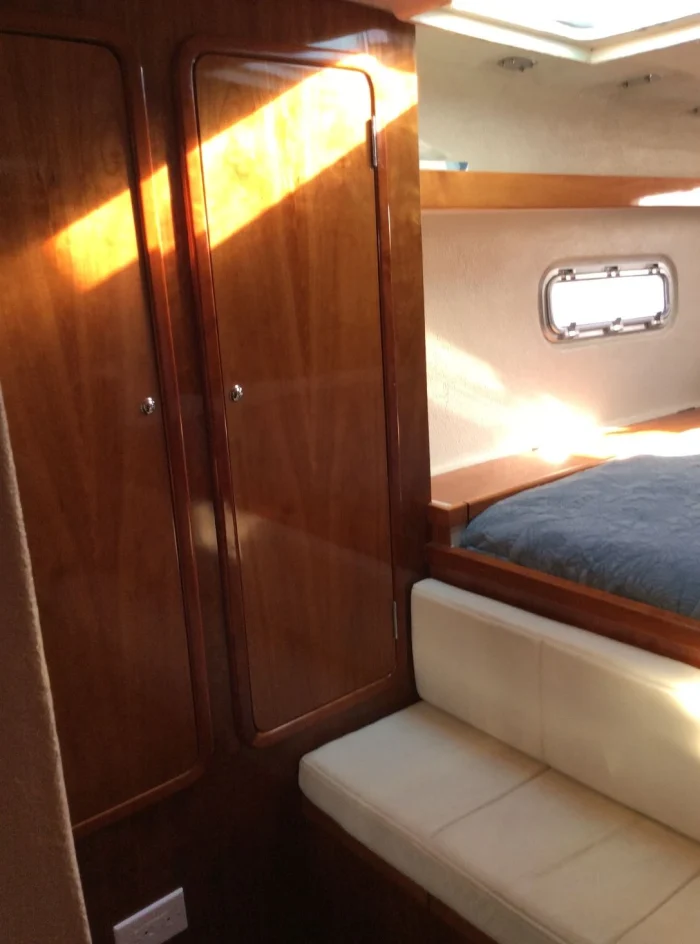 bed, St Francis 50, catamaran for sale