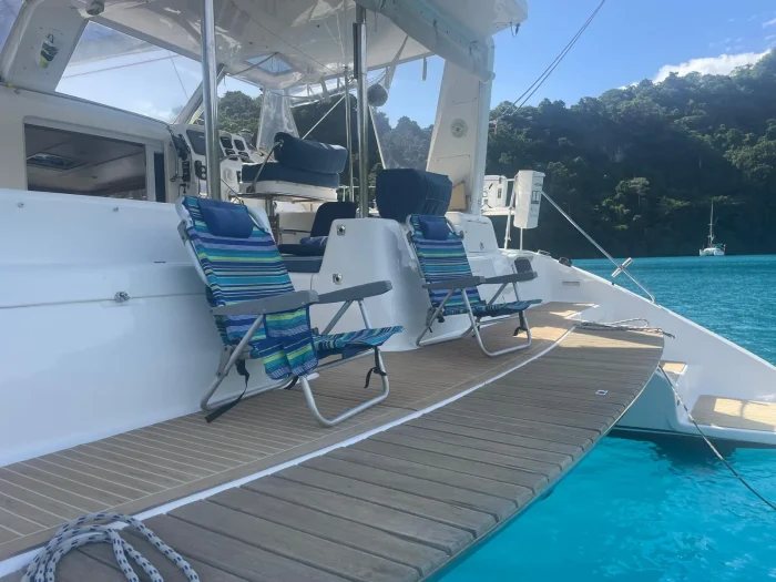 cockpit, St Francis 50, catamaran for sale