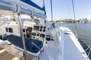 cockpit, St Francis 50, catamaran for sale