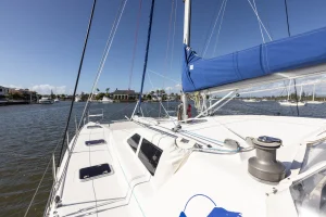 deck, St Francis 50, catamaran for sale