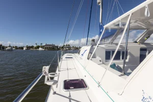 deck, St Francis 50, catamaran for sale