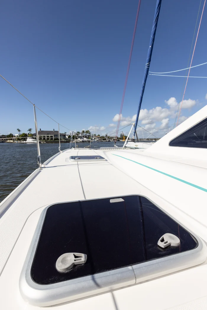 deck, St Francis 50, catamaran for sale